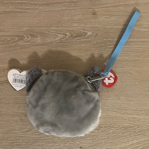 Ty Other Ty Slush The Husky Zipper Pouch Wristlet Poshmark